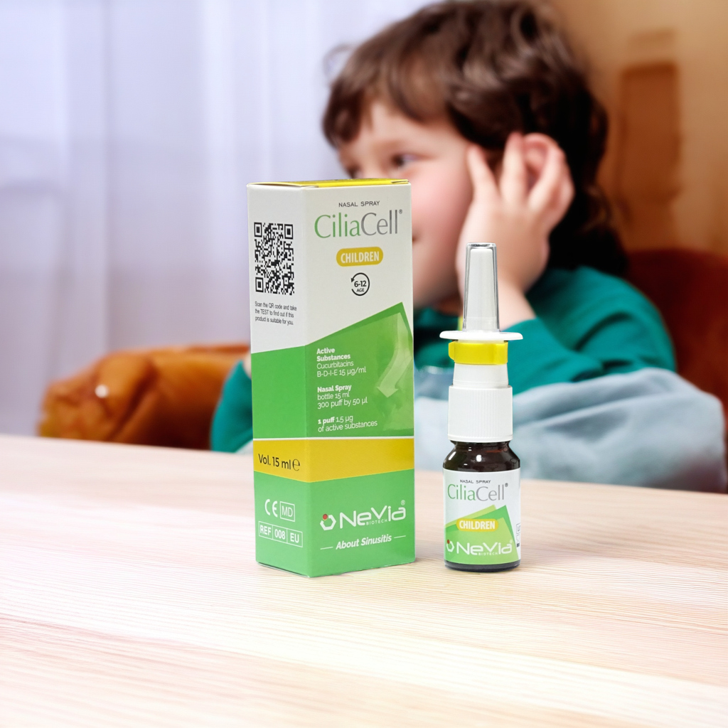 Trattamento mirato Otite Media Effusiva con CILIACELL