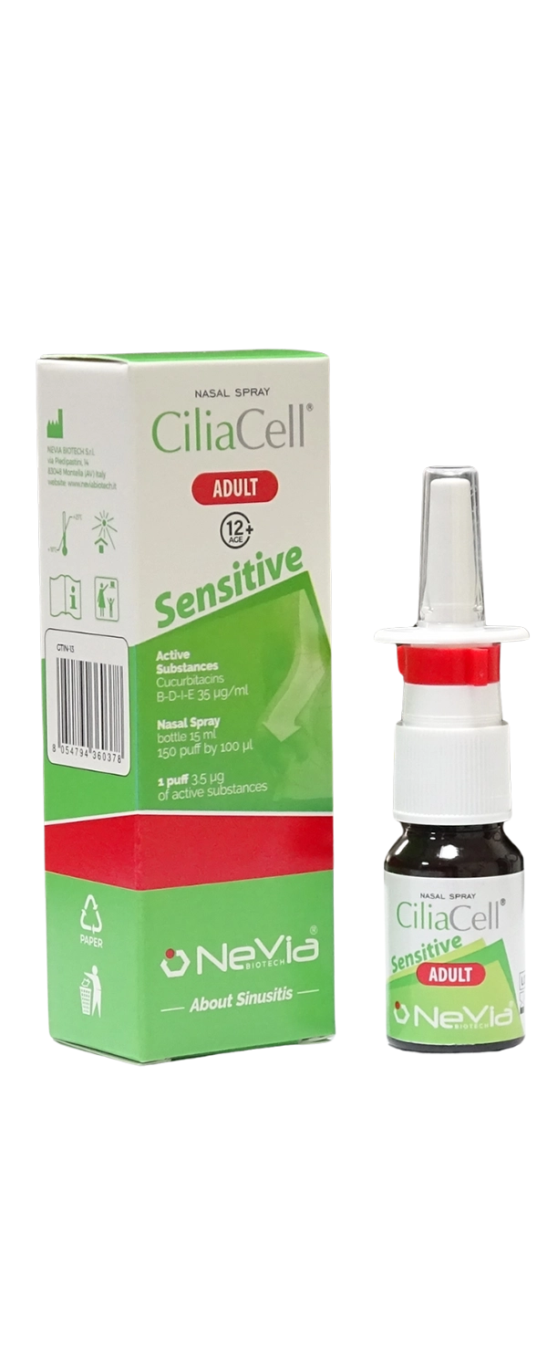 Trattamento mirato della sinusite infettiva con CILIACELL